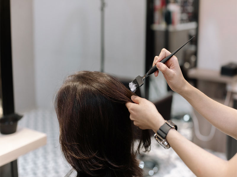 Creative Hair Highlight & Balayage Singapore | Black Hair Salon
